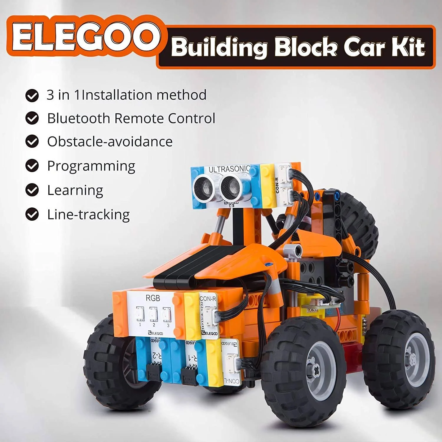 Building Block Car Robot Kit - Image 3