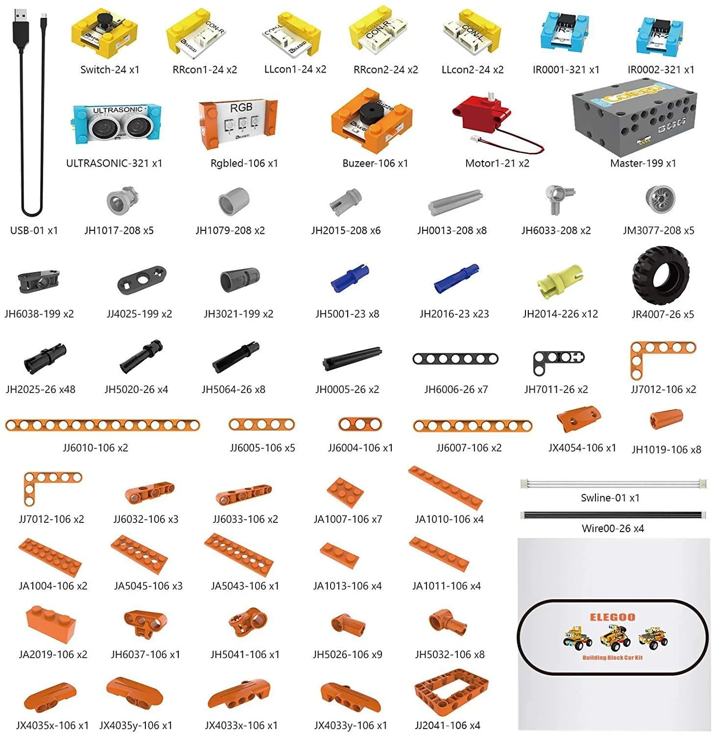 Building Block Car Robot Kit - Image 8