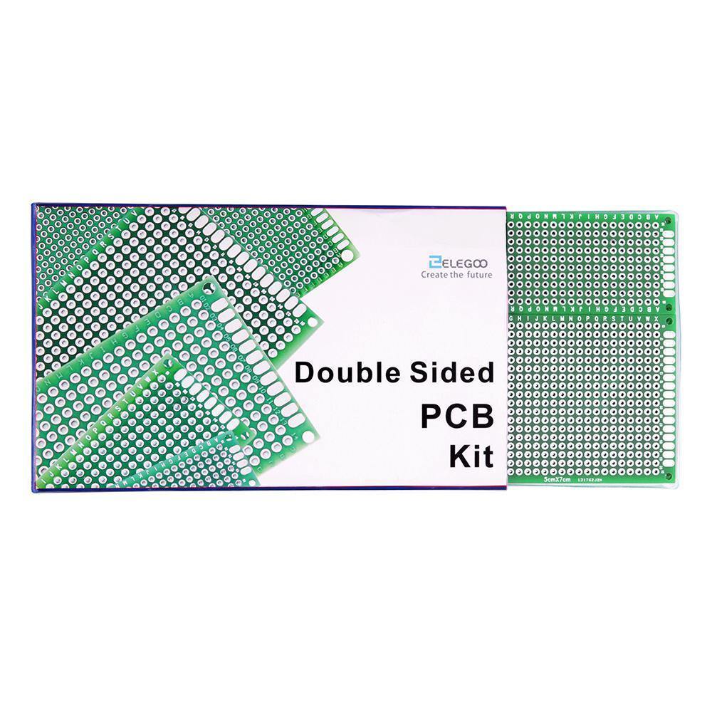 Double Sided PCB Board Prototype Kit (32pcs, 5 Sizes) - Image 4
