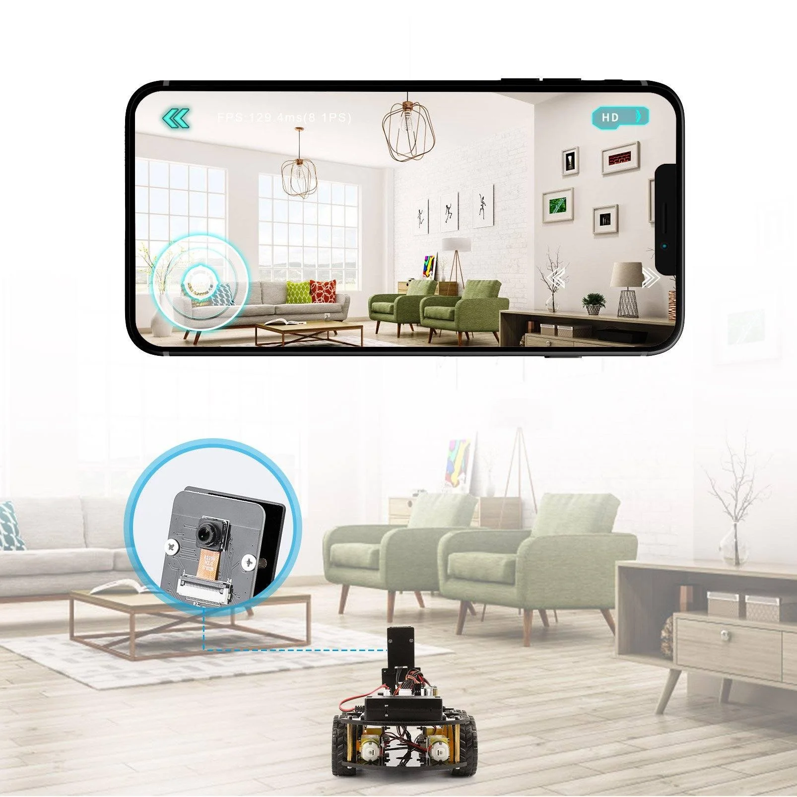 Smart Robot Car Kit V4.0 (With Camera) - Image 5