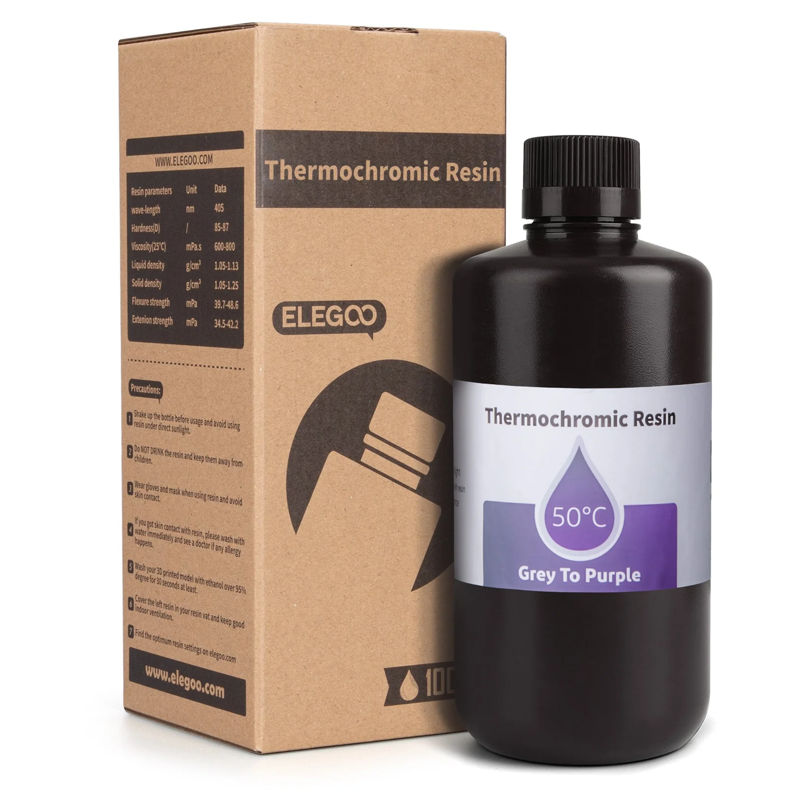 Thermochromic Resin Grey to Purple 1 kg - Image 4