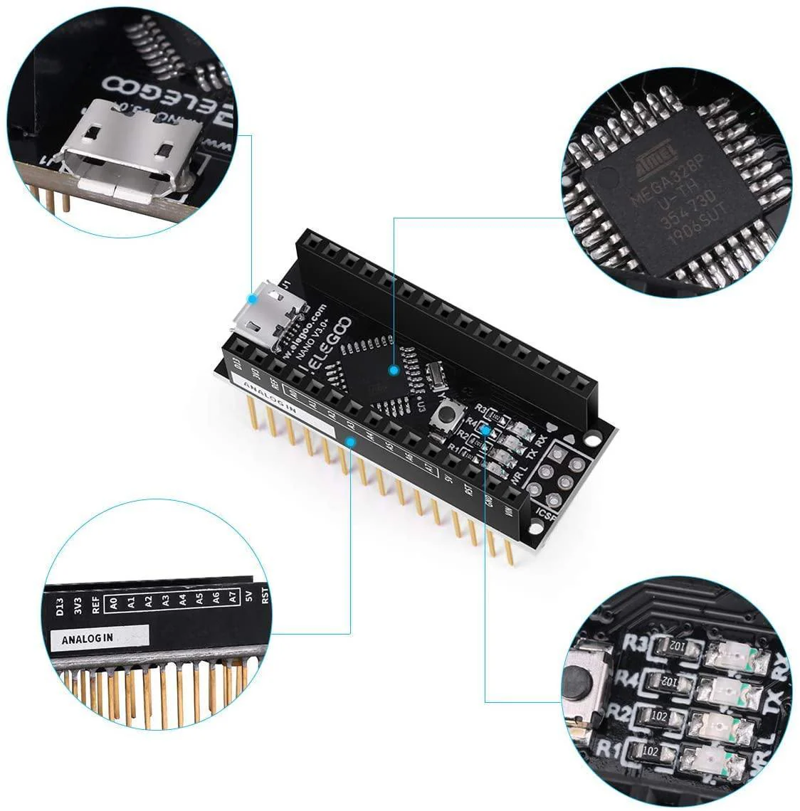 Nano V3.0+ Board (3pcs) - Image 2
