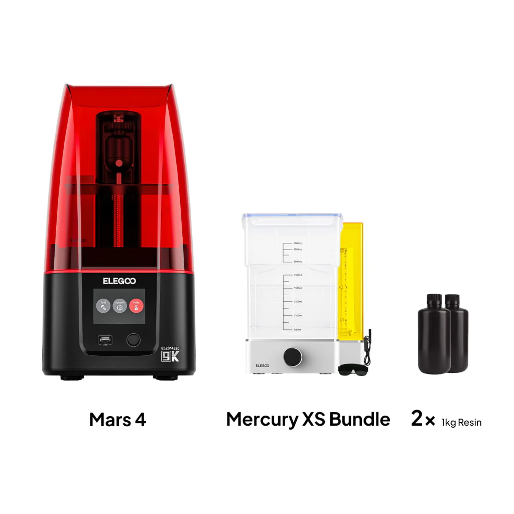 Mars 4 Complete Bundle–Mercury XS & Resin - Image 2