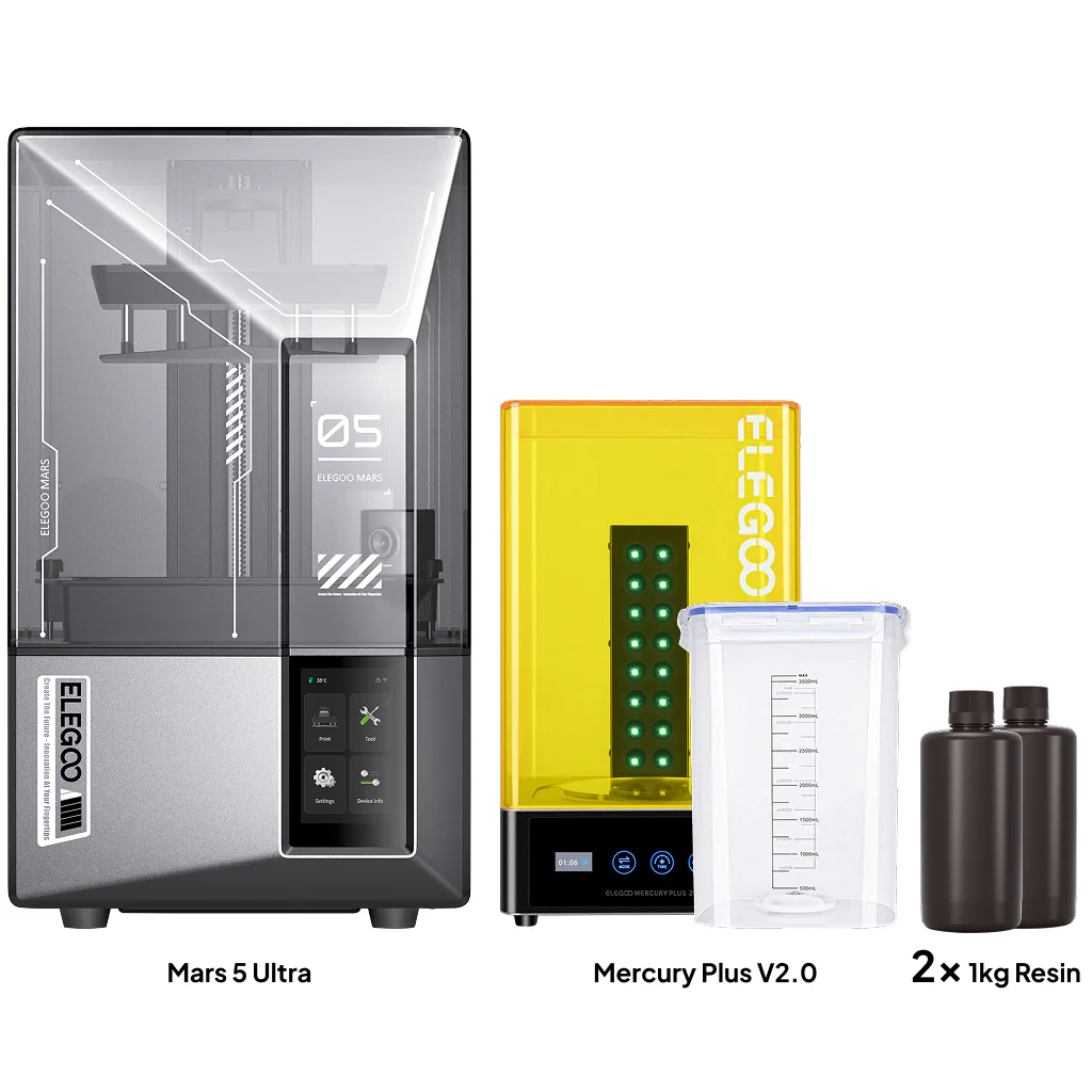 Mars 5 Ultra Starter Bundle – Mercury Plus V2.0 & Resin - Image 2