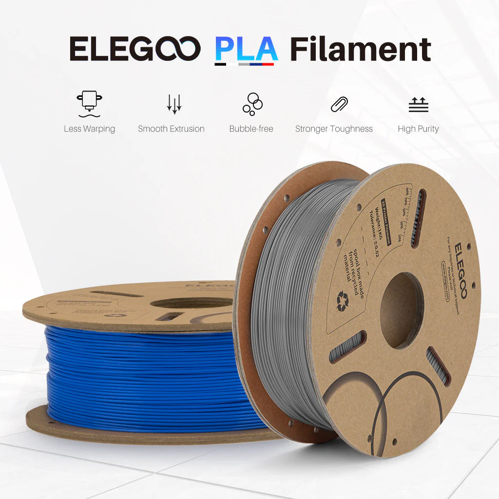 PLA Filament 4 Colors 10 kg - Image 2