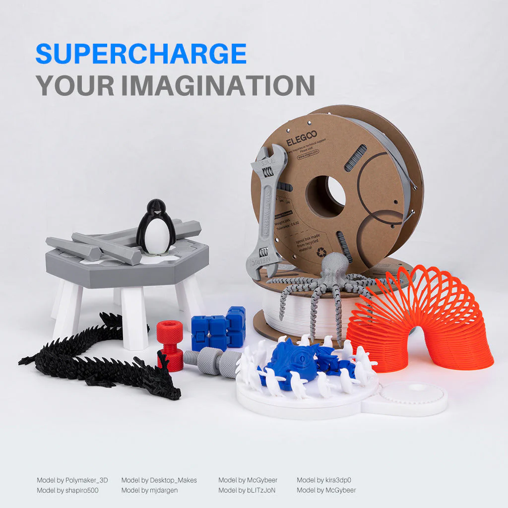 PLA Filament 4 Colors 10 kg - Image 8