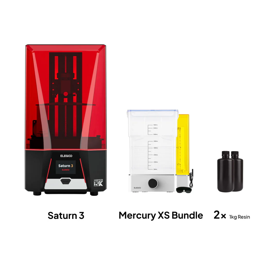Saturn 3 Complete Bundle–Mercury XS & Resin - Image 2